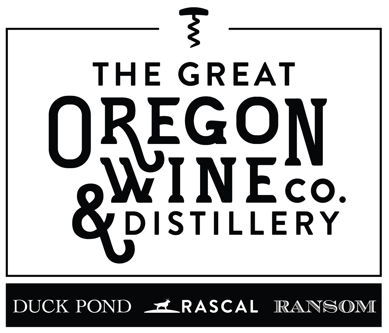 Great Oregon Wine Company & Distillery Logo