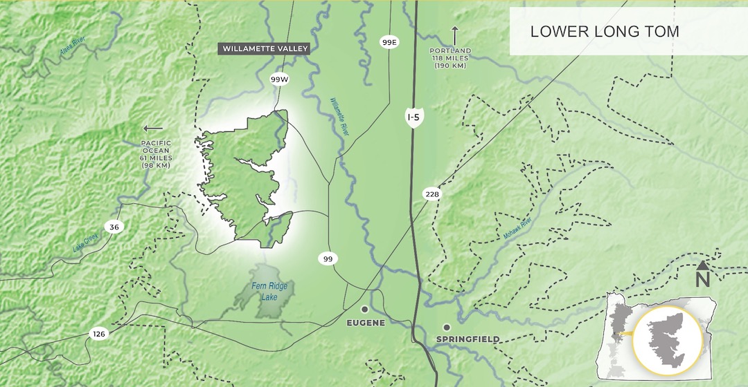 Oregon adds a new AVA in the Willamette Valley
