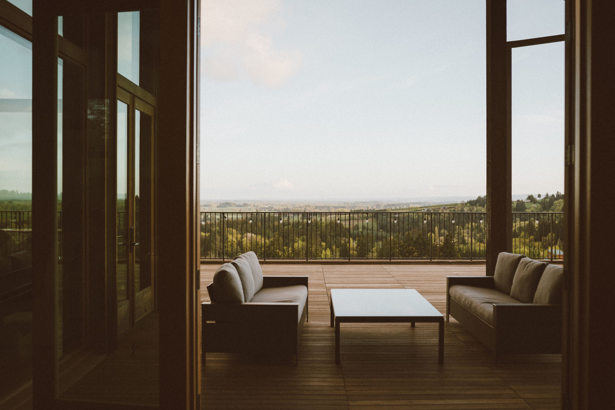 Domaine Roy & fils Patio with Panoramic Views