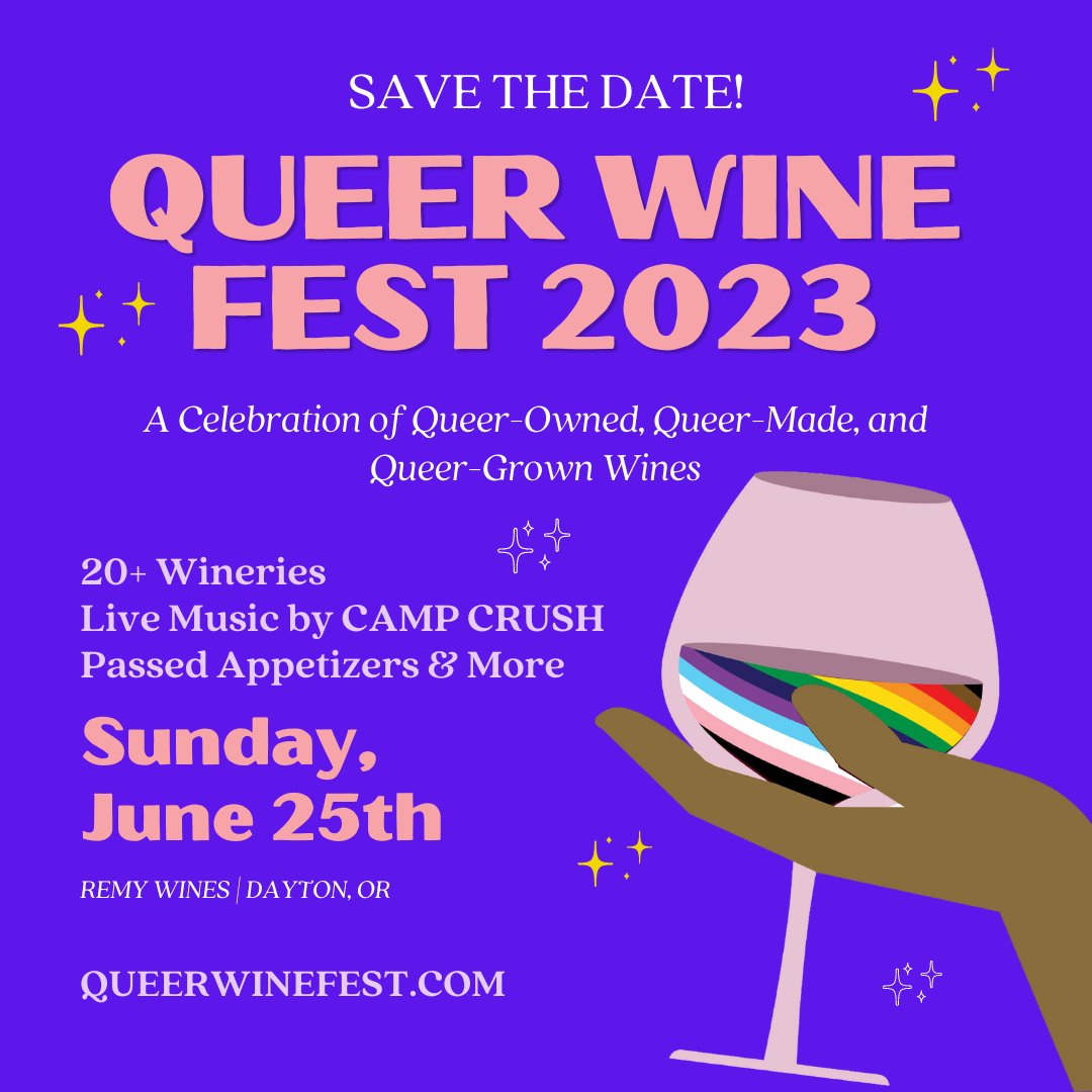2023 Second Annual Queer Wine Fest🍷❤️💛💚💙💜
