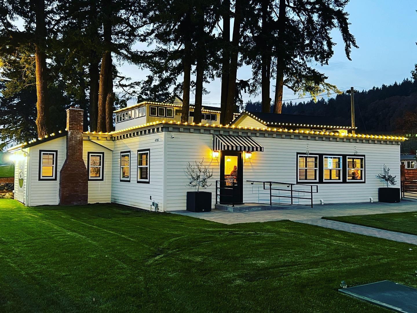 West Hills tasting room was originally a flower shop built in 1938.