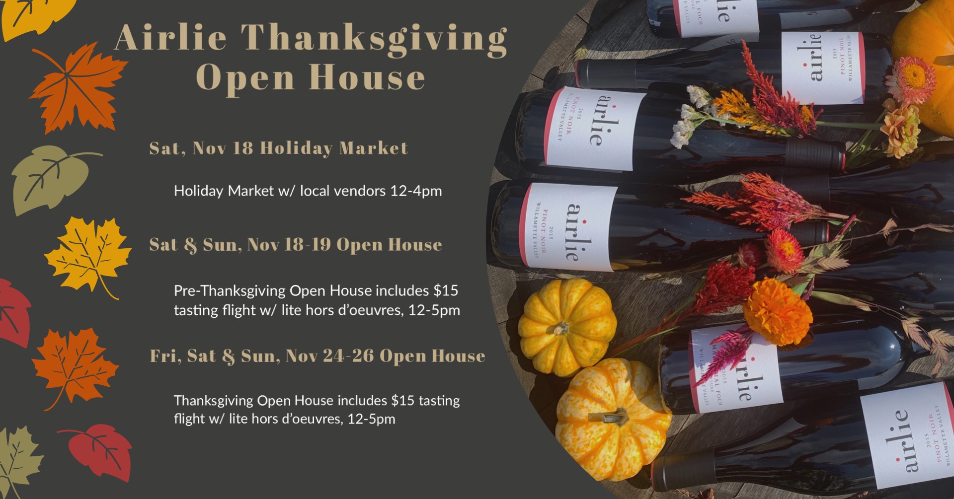 Airlie Thanksgiving Open House