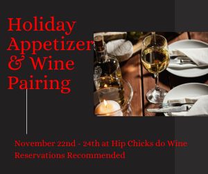 Wine & Holiday Appetizer Pairing