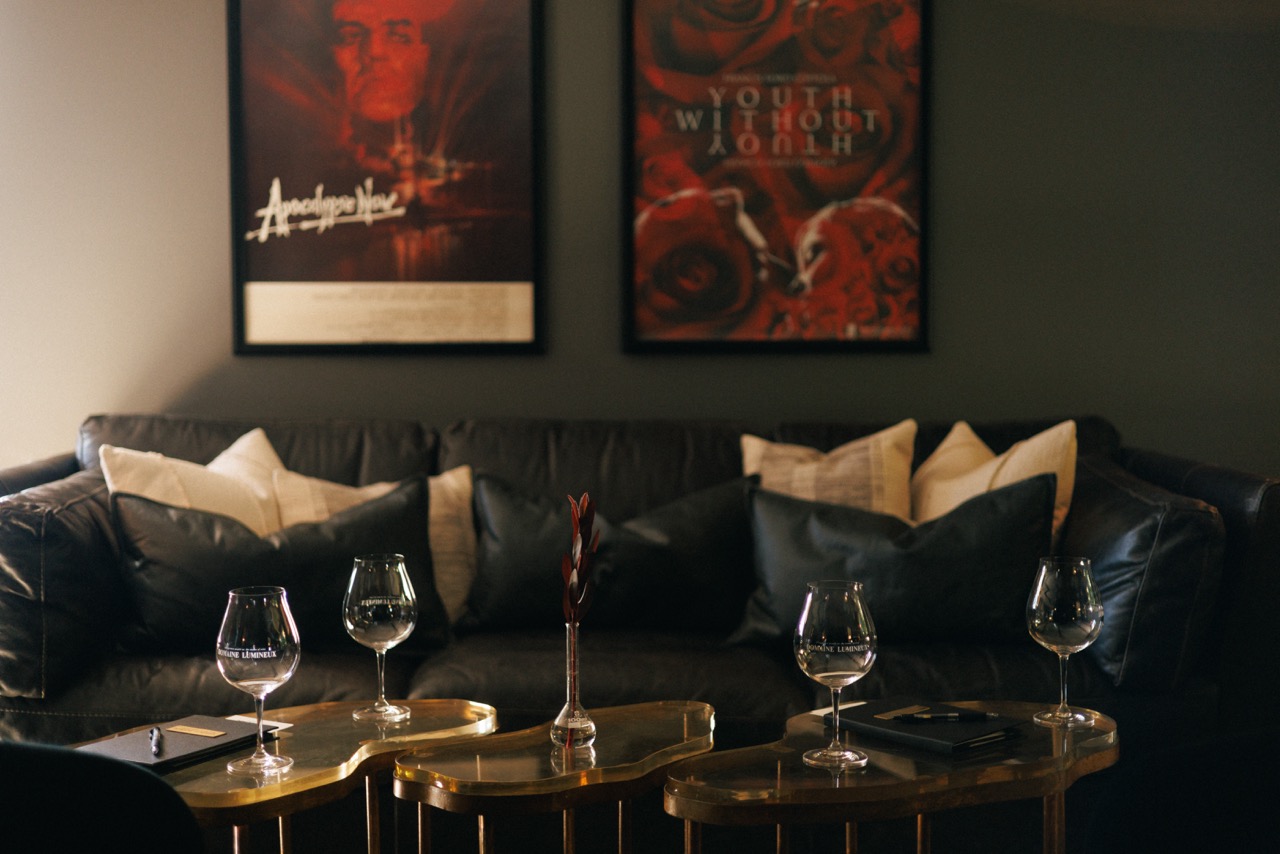 Domaine Lumineux Tasting Room Interior