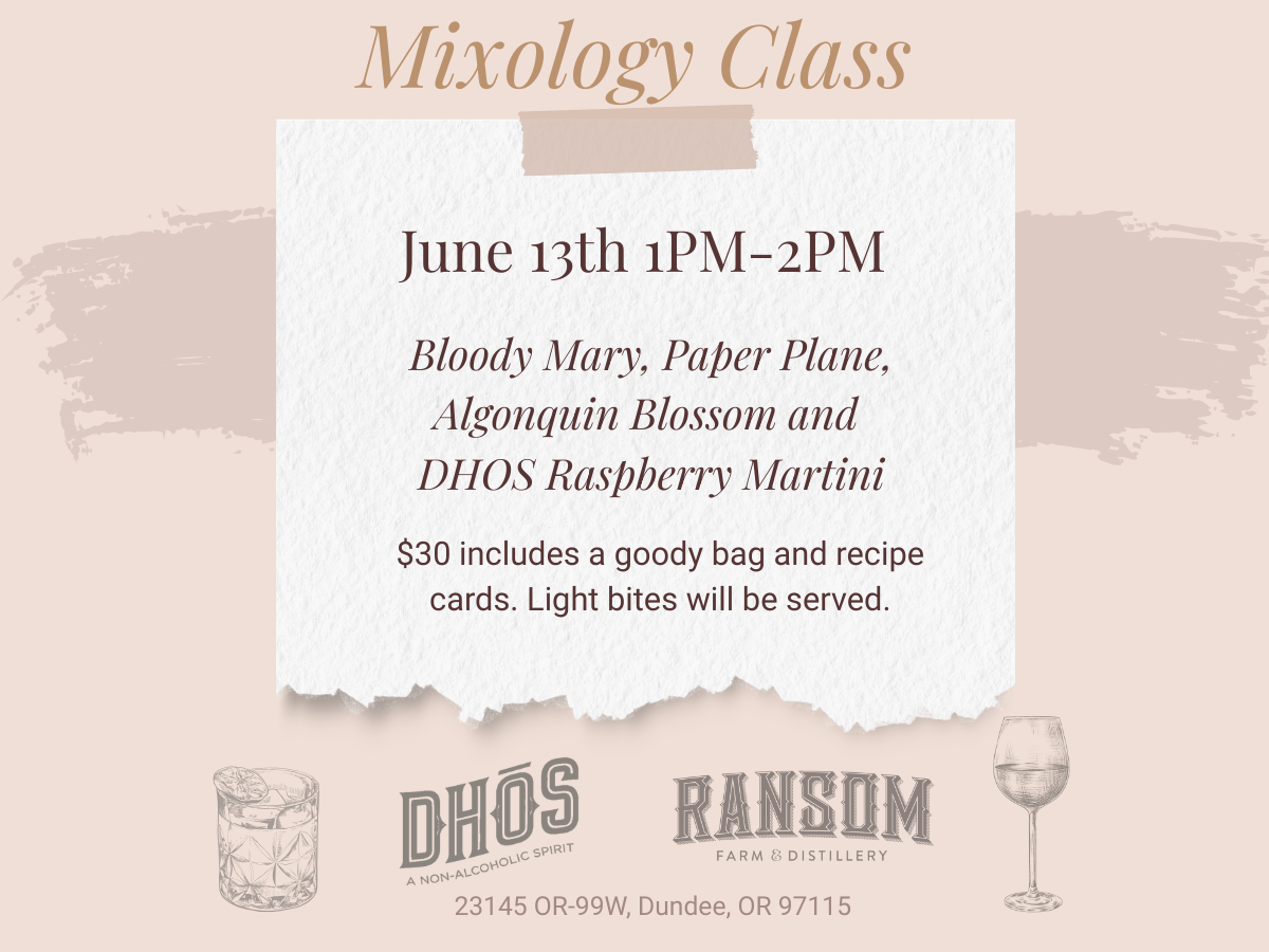 June Mixology Class