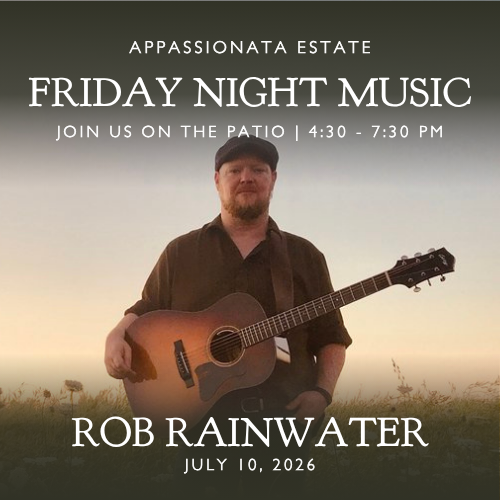 Rob Rainwater at Friday Night Music at Appassionata Estate