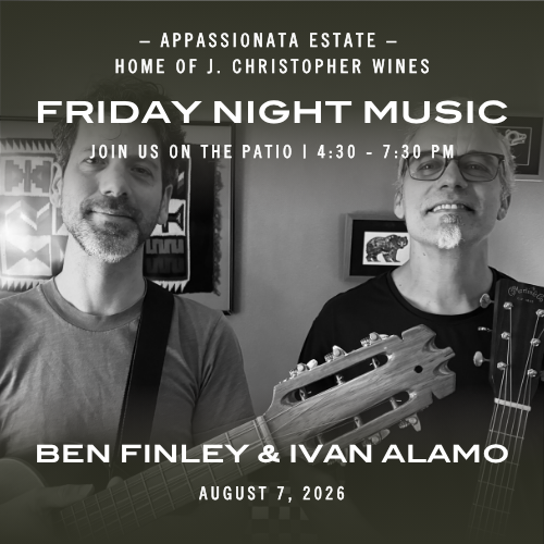 Ivan Alamo & Ben Finley at Friday Night Music at Appassionata Estate