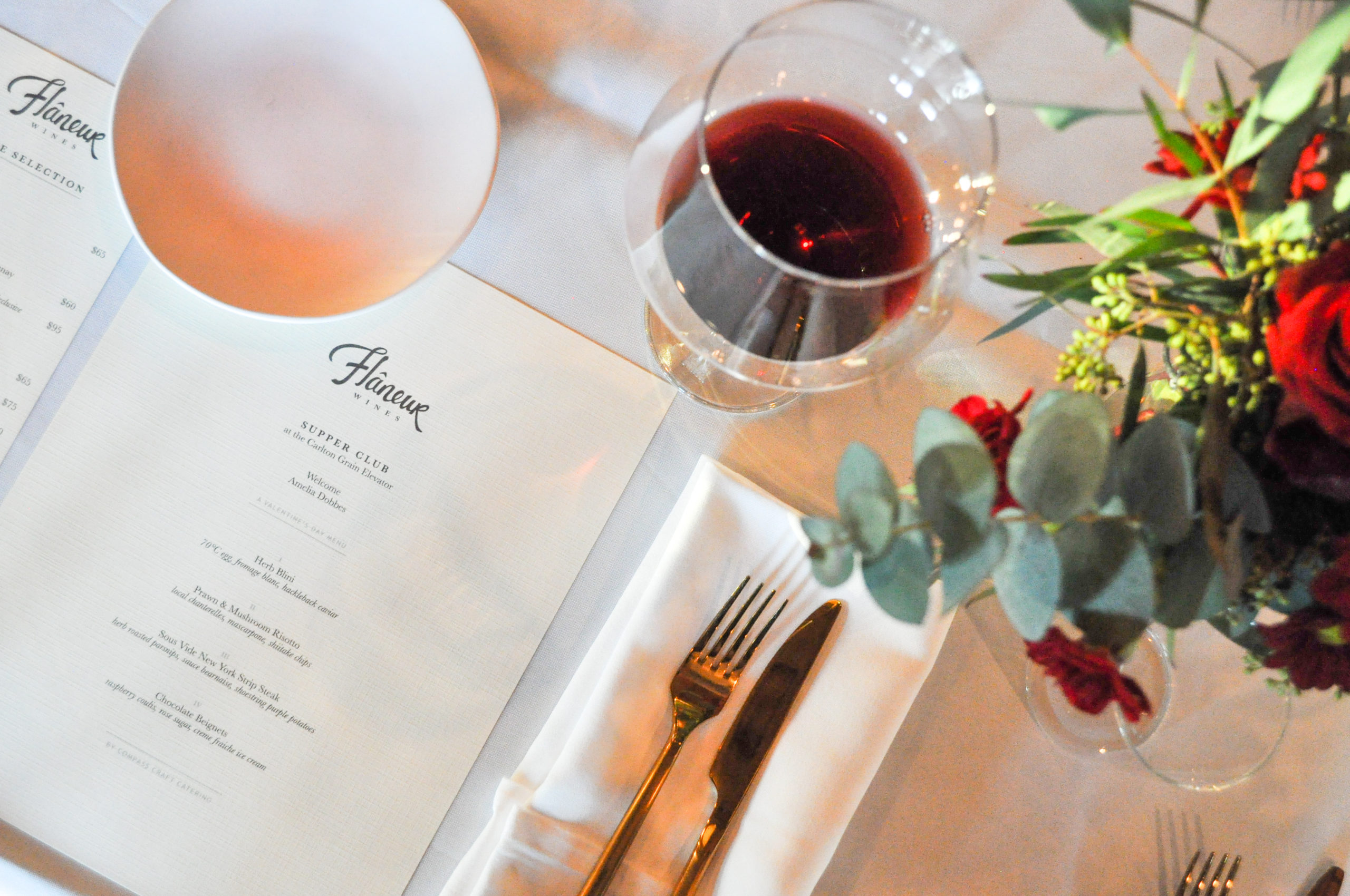 Flâneur Wines Supper Club Series