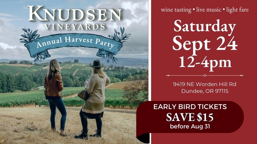 Knudsen Vineyards Annual Harvest Party