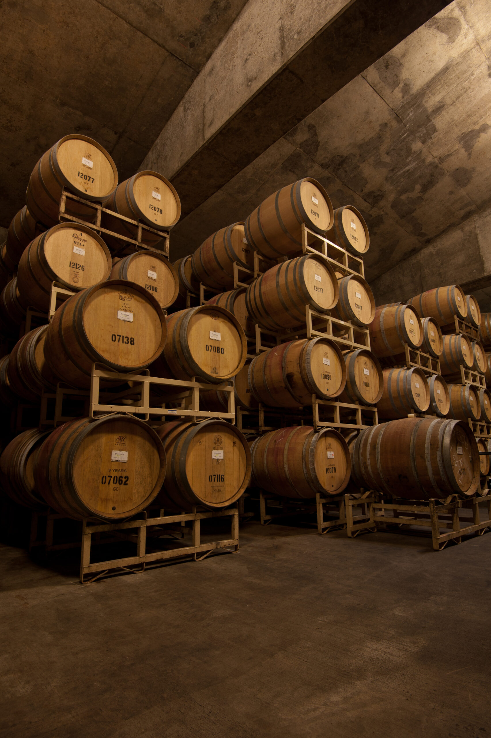 Wine Tasting In The Barrel Cellar