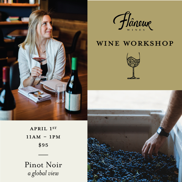 Wine Workshop: Pinot Noir – A Global View