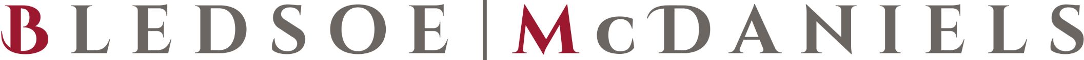 Bledsoe|McDaniels Winery – Willamette Valley Logo