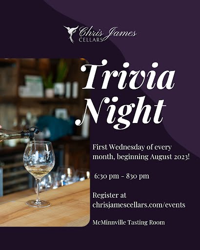 Trivia Night at Chris James Cellars