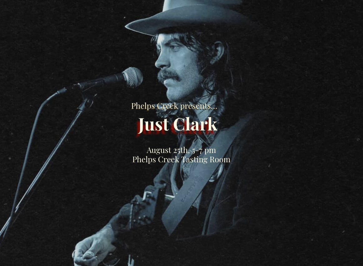 Evening of Wine, Eats, and Live Music from Just Clark