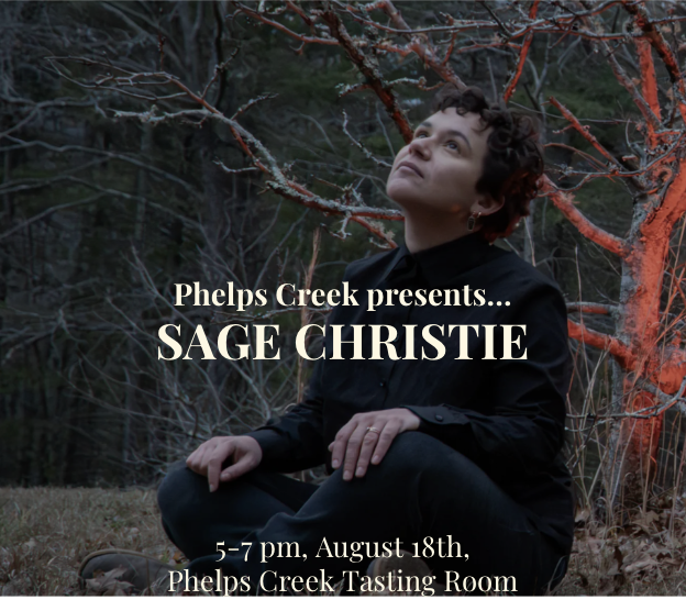 Evening of Wine and Live Music from Sage Christie