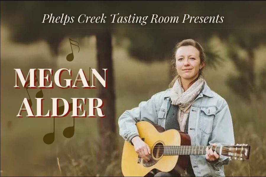 Local Wine & Live Music from Megan Alder!