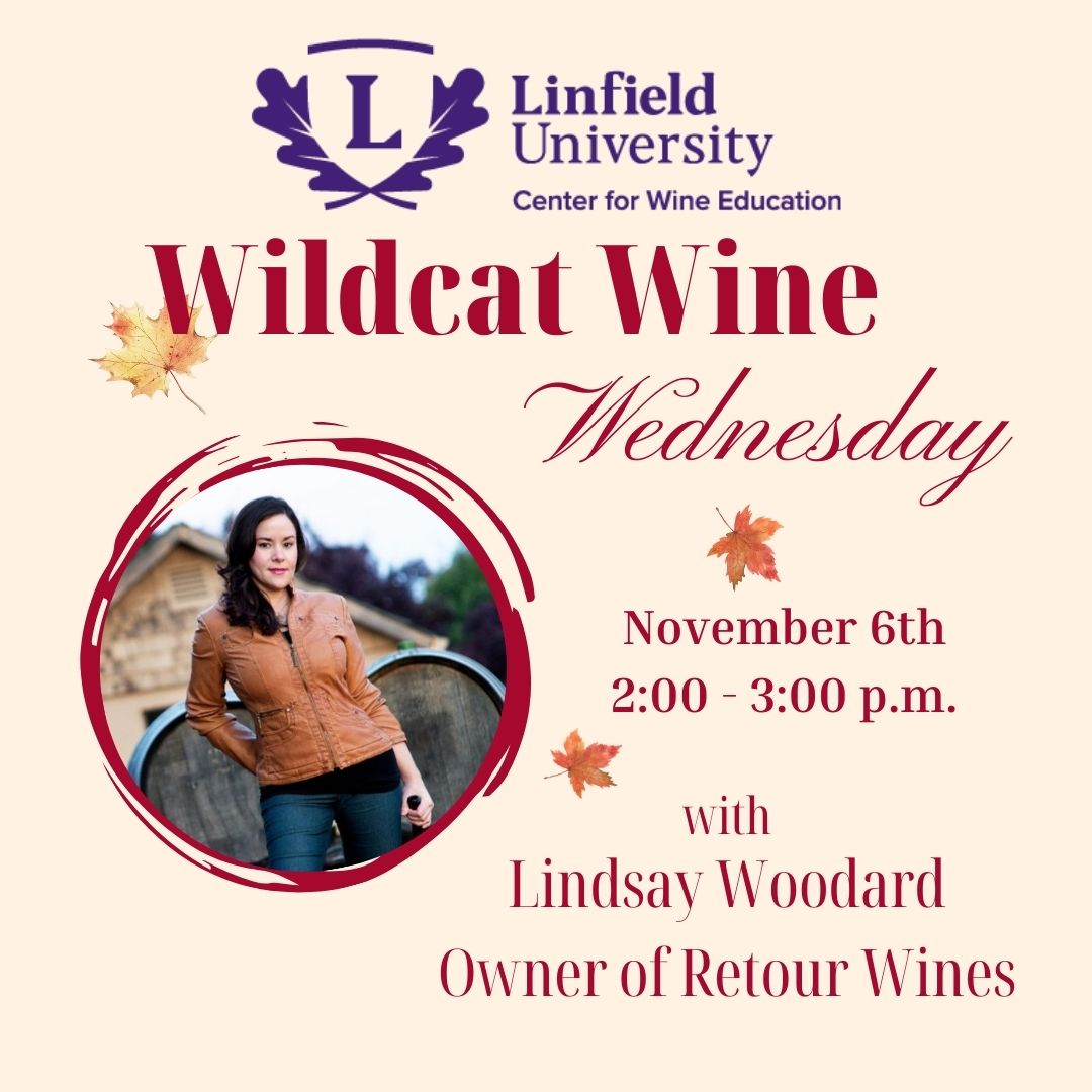 Fireside Chat & Wine with Lindsay Woodward, owner of Retour Wines and Maria Ponzi, Director of the Center for Wine Education