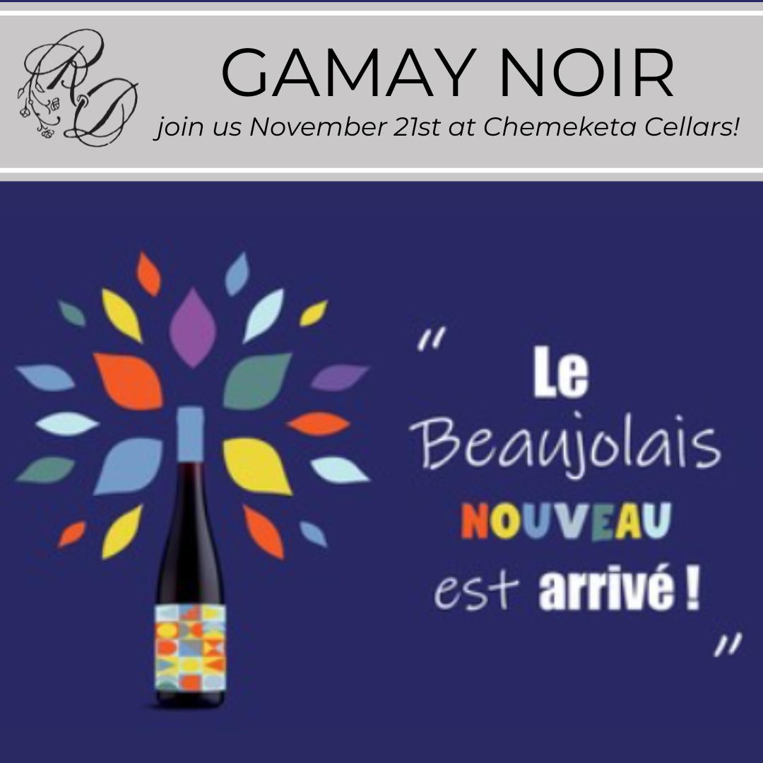 Rain Dance Vineyards at Chemeketa Cellars Nouveau Release Party!