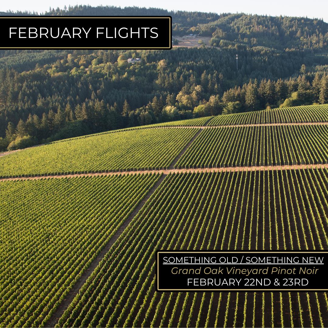 Something Old / Something New: Grand Oak Vineyard Pinot Noirs