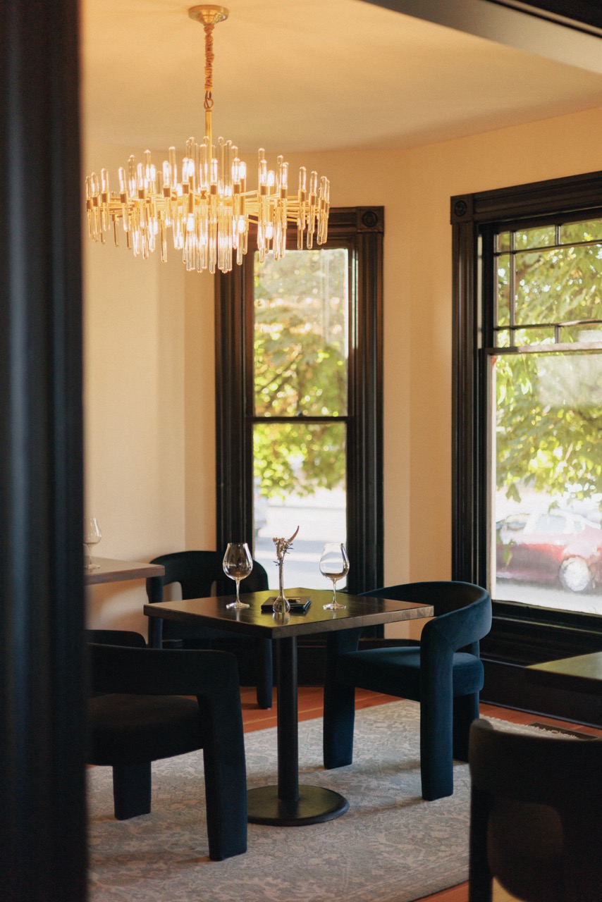 Domaine Lumineux Tasting Room Interior