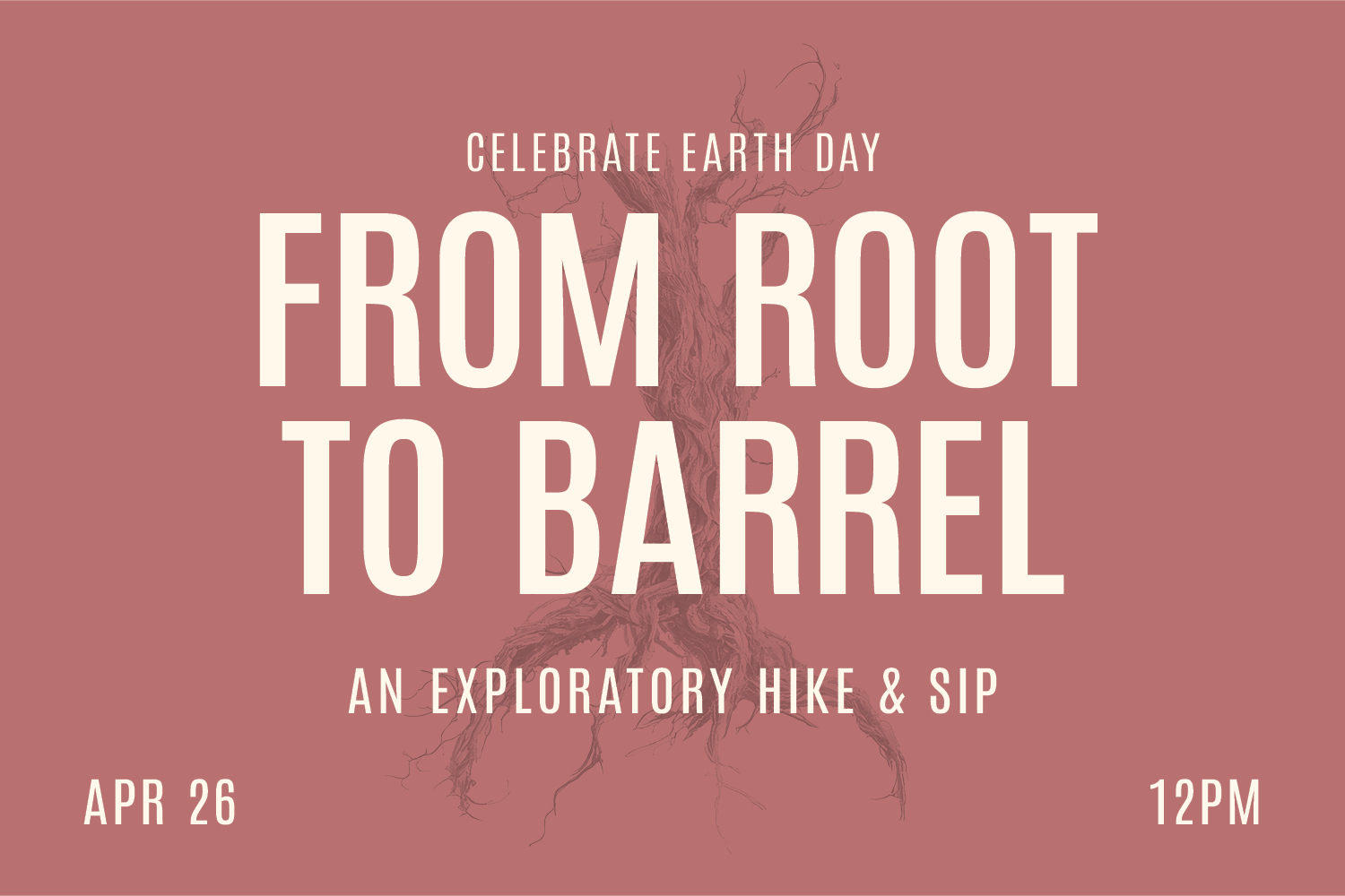 From Root to Barrel: Exploratory Hike & Sip